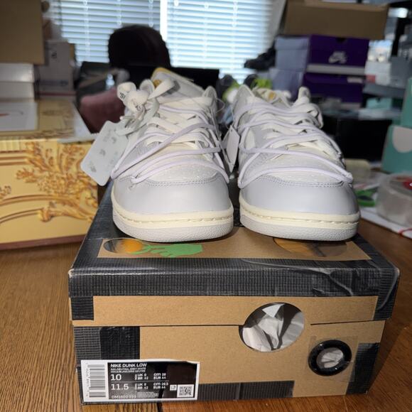 Size 10 - Nike Off-White x Dunk Low Lot 49 of 50 main image 5